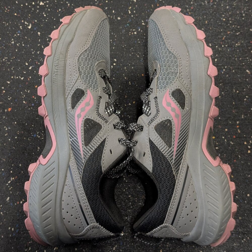 Saucony Excursion TR16 Trail Hiking Shoes - Women's Size 6 Grey Pink - Picture 7 of 9